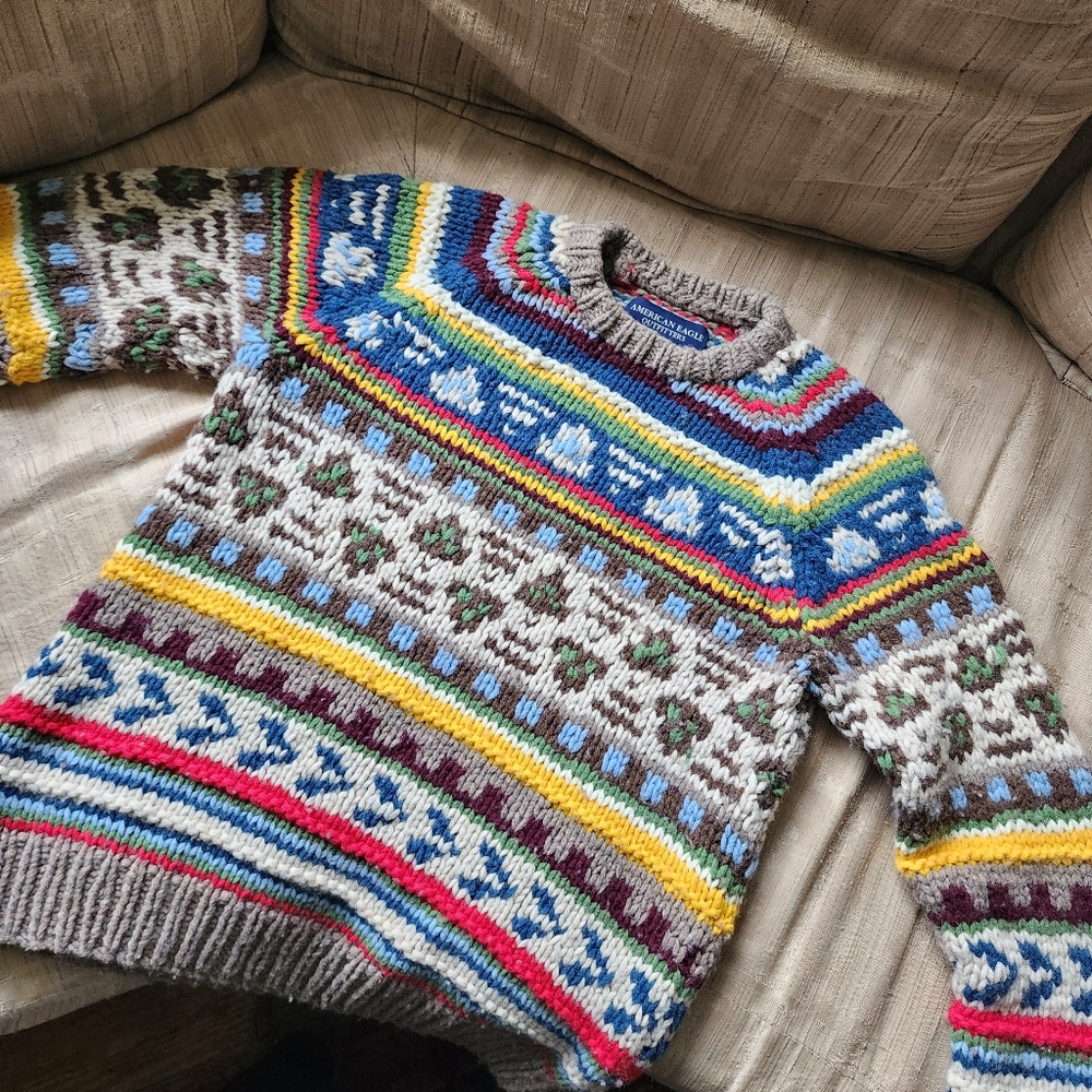 American Eagle Outfitters Multicolor Sweater